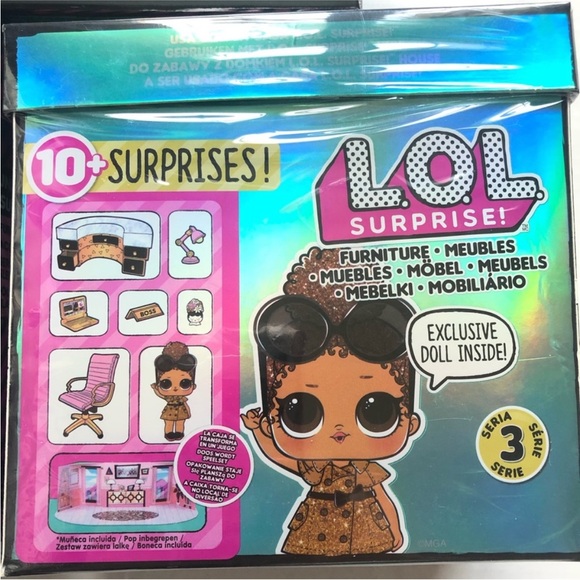 LOL Surprise SCHOOL OFFICE Furniture Boss Queens Series 3 Furniture Set NEW - Picture 4 of 4